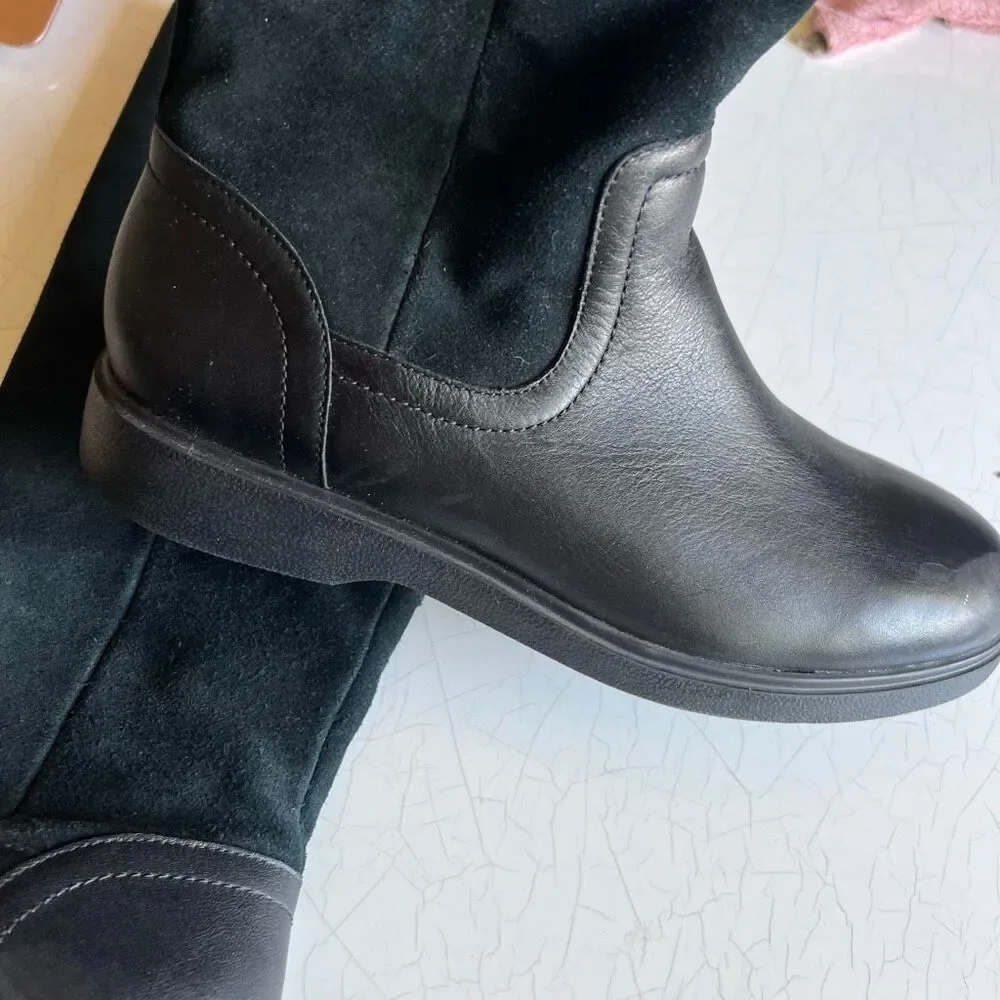 Unstructured by Clark’s calf boots knee high boots